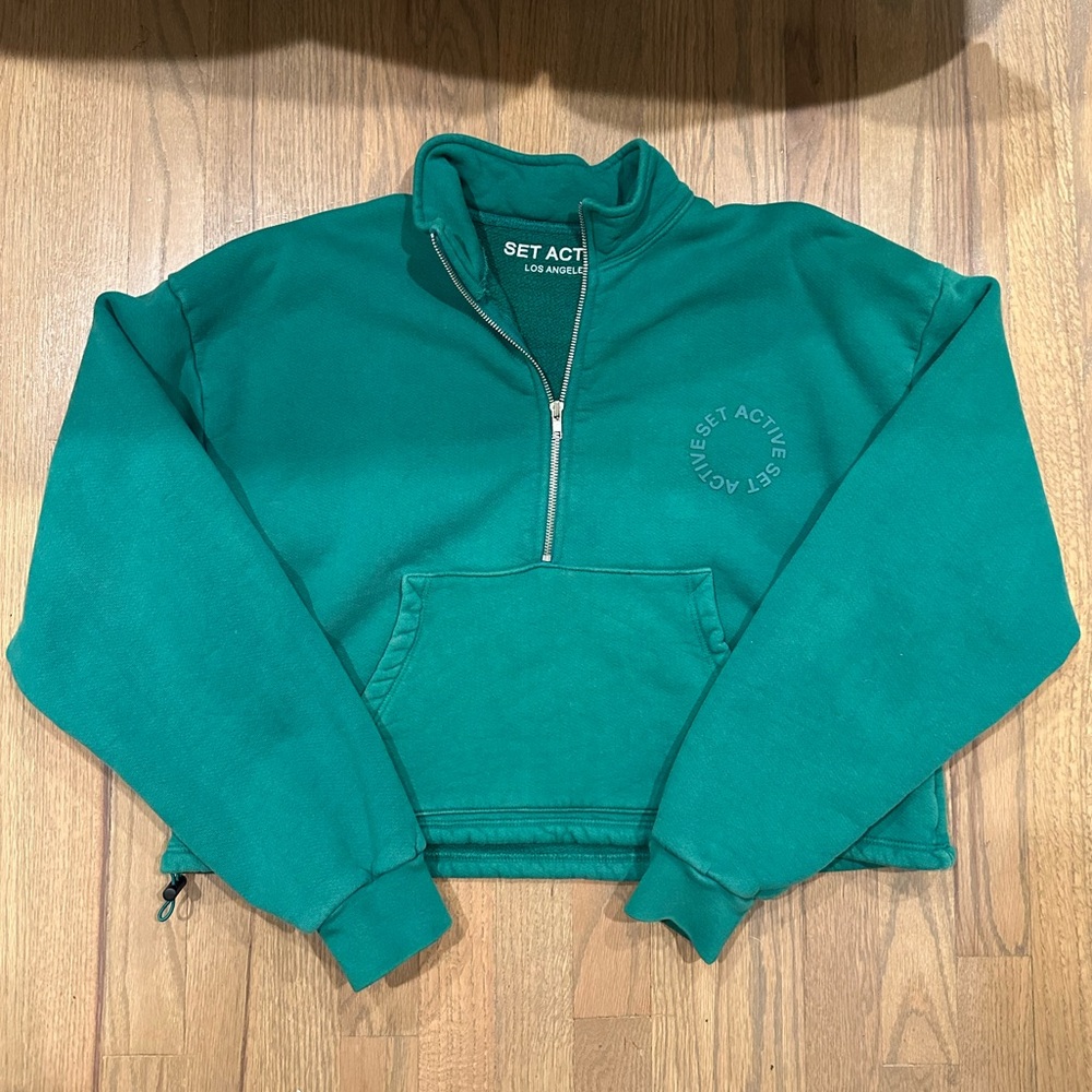SET ACTIVE Half Zip